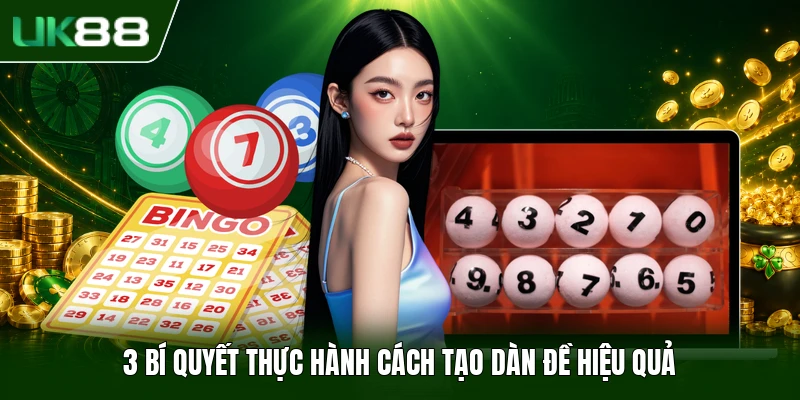 3 bí quyết thực hành cách tạo dàn đề hiệu quả