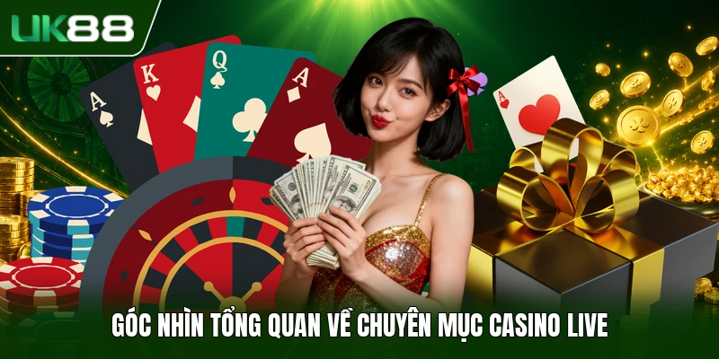 Góc nhìn tổng quan về chuyên mục casino live