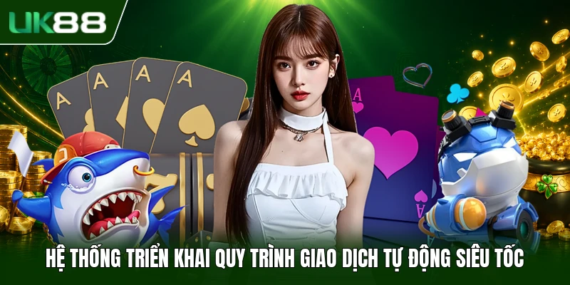 Hệ thống triển khai quy trình giao dịch tự động siêu tốc