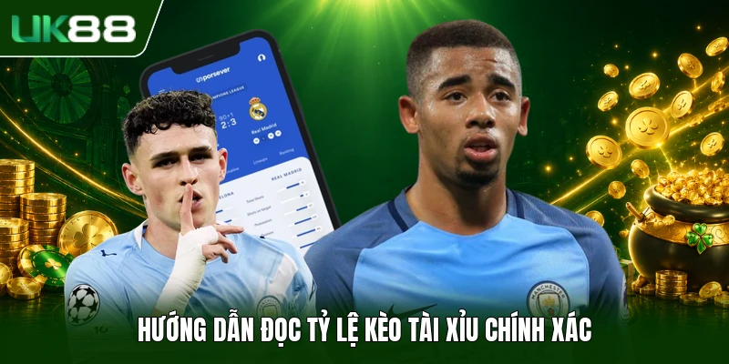 Hướng dẫn đọc tỷ lệ kèo tài xỉu chính xác
