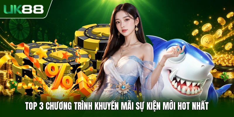 Top 3 chương trình khuyến mãi sự kiện mới hot nhất